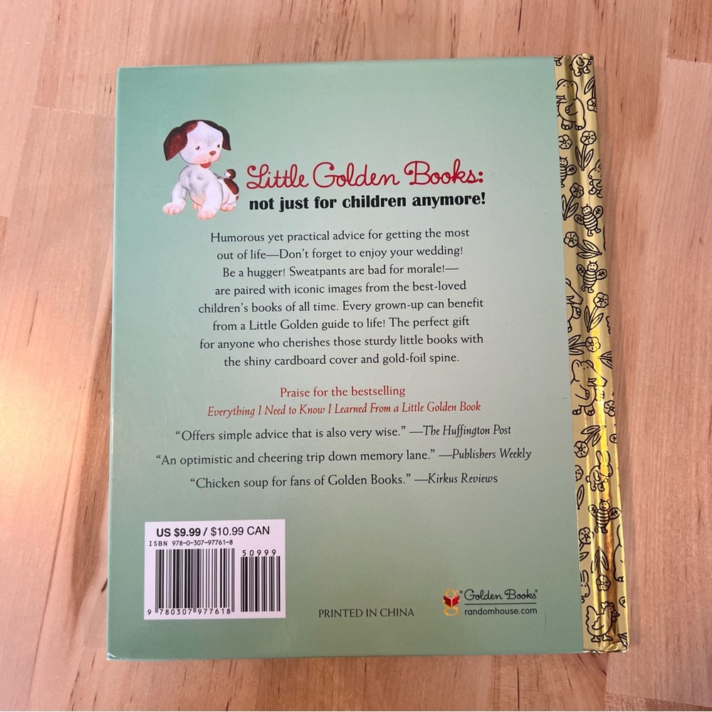 📚BUY 2 GET 1 FREE Everything I Need To Know I Learned From A Little Golden Book - Picture 2 of 6